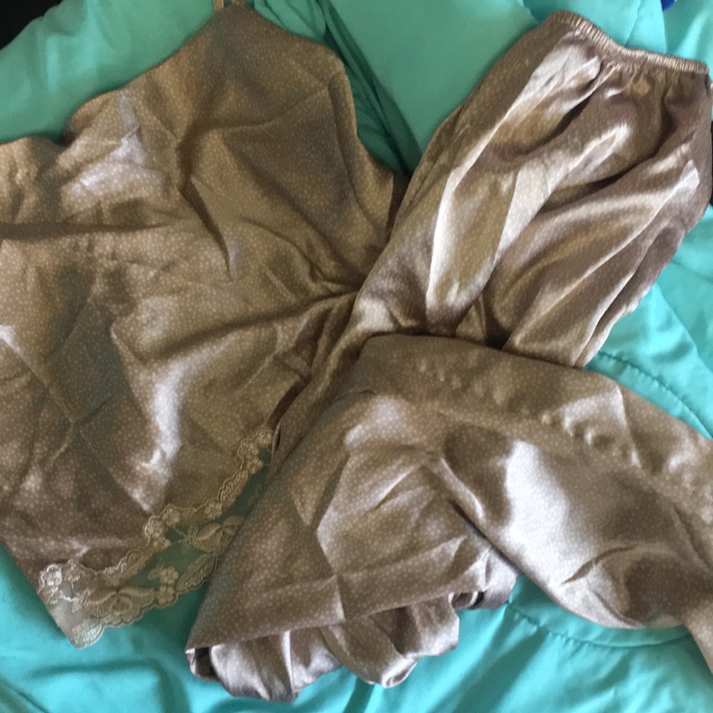 Silky pajamas